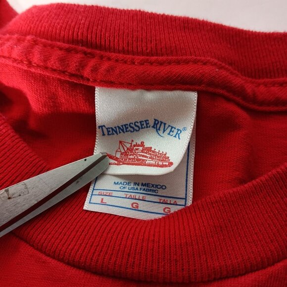 Famous Tails T Shirt Large Classic Vintage Cars Automobile Auto Tennessee River - Picture 6 of 7